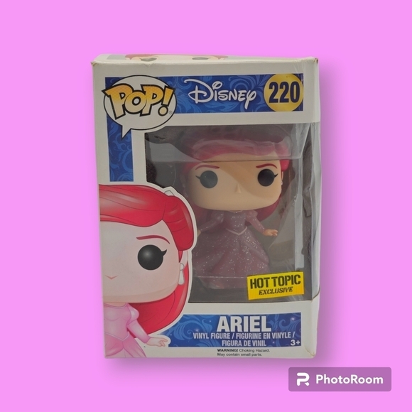 Funko Other - Funko POP! Ariel The Little Mermaid Glitter #220 Vinyl Figure